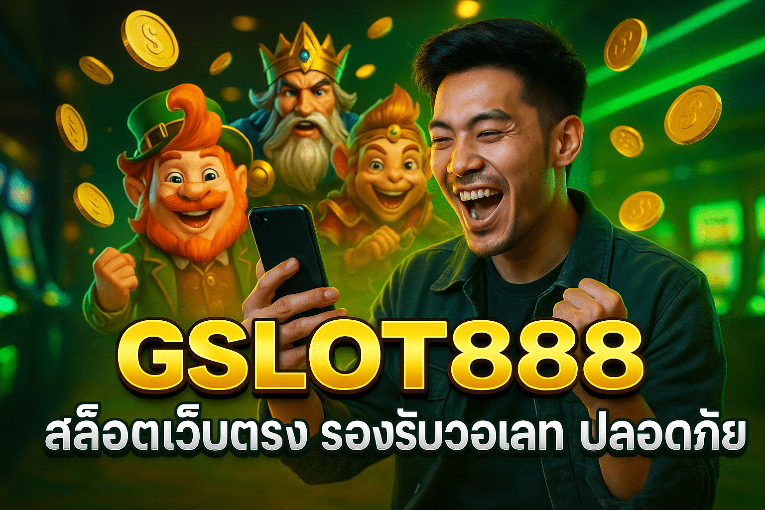 GSLOT888 สล็อตเว็บตรง รองรับวอเลท ปลอดภัย