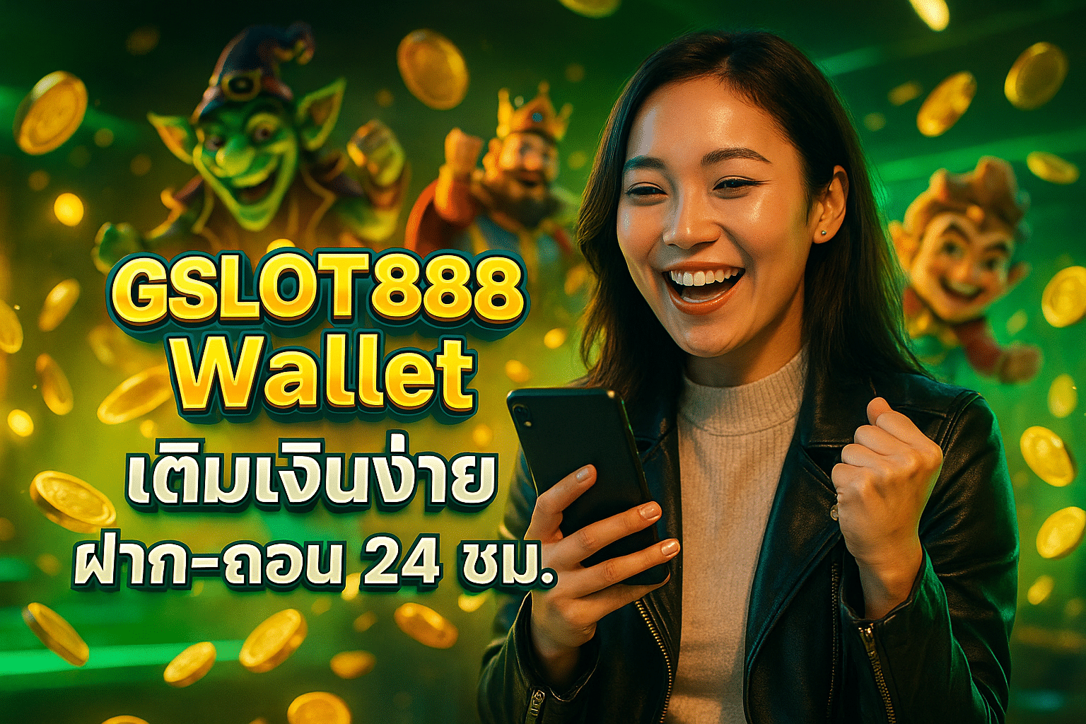 GSLOT888 Wallet เติมเงินง่าย ฝาก-ถอน 24 ชม.