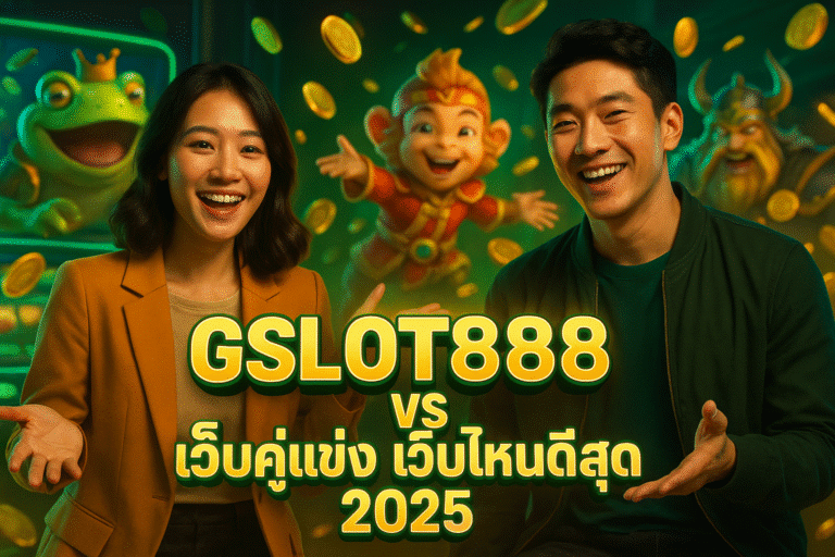 GSLOT888 เทียบกับ เว็บคู่แข่ง เว็บไหนดีสุด 2025