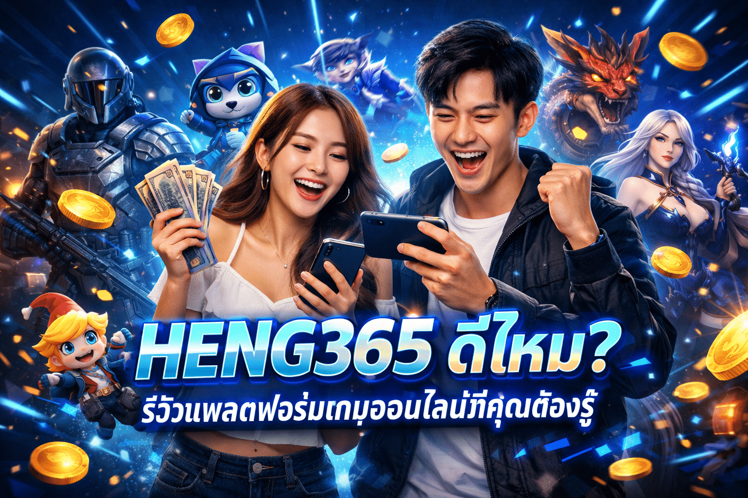 HENG365 ดีไหม? รีวิวแพลตฟอร์มเกมออนไลน์ที่คุณต้องรู้
