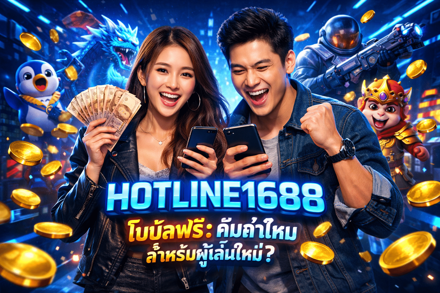 HOTLINE1688 โบนัสฟรี: คุ้มค่าไหมสำหรับผู้เล่นใหม่?